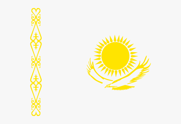 Беркут на флаге Казахстана