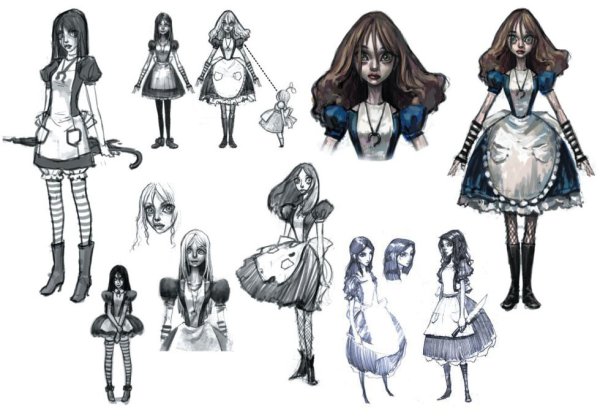 Alice Madness Returns концепт арты