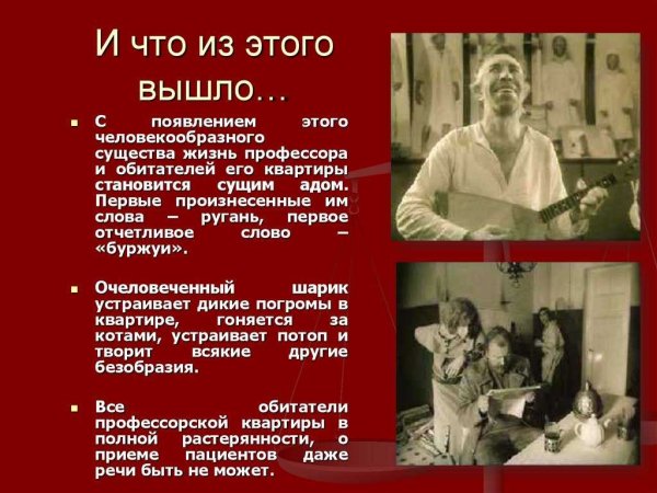 Собачье сердце герои произведения