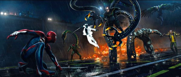 Spider man ps4 Зловещая шестерка