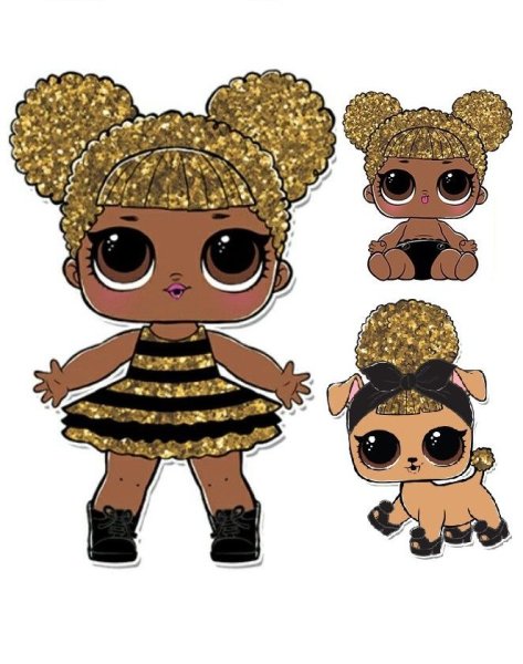 Семья кукол ЛОЛ Queen Bee