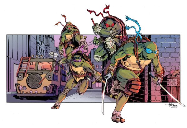 Teenage Mutant Ninja Turtles комиксы