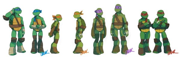 Teenage Mutant Ninja Turtles мультфильм 2012