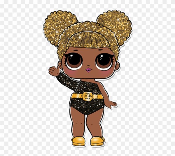Кукла ЛОЛ Queen Bee глиттер