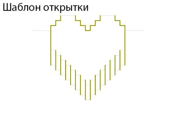 3д открытка сердце