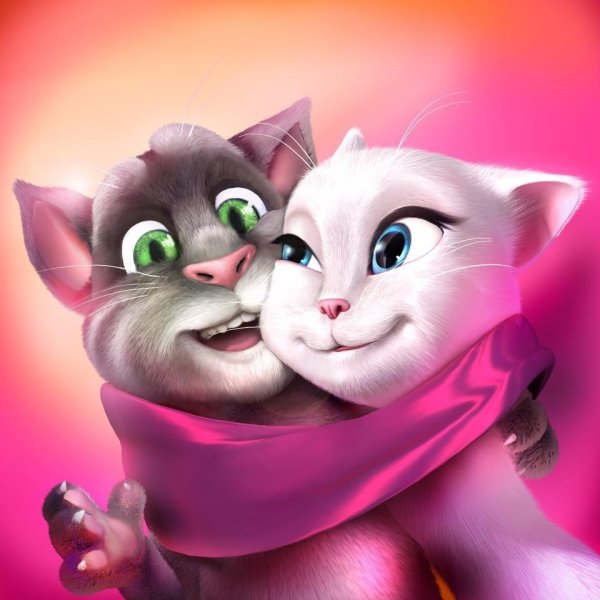 Talking Tom и Анжела