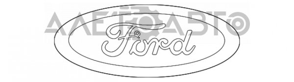 Ford bb5z9942528f эмблема