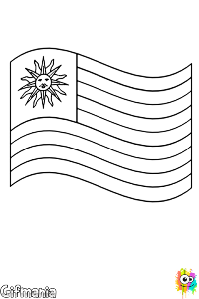 Флаг Уругвая
