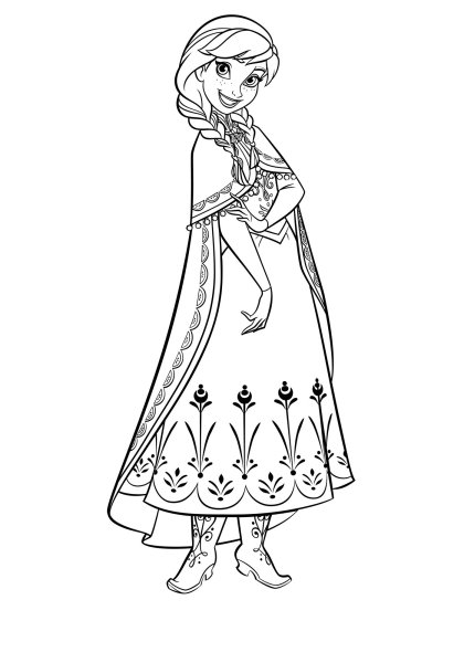 Elsa Anna в полный рост