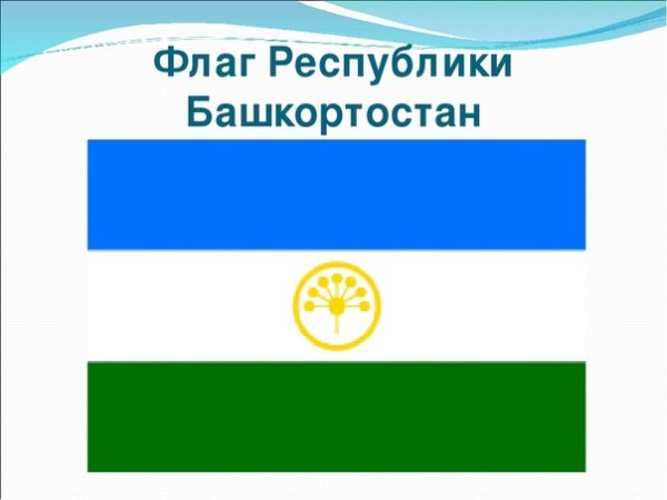 Республика Башкирия флаг