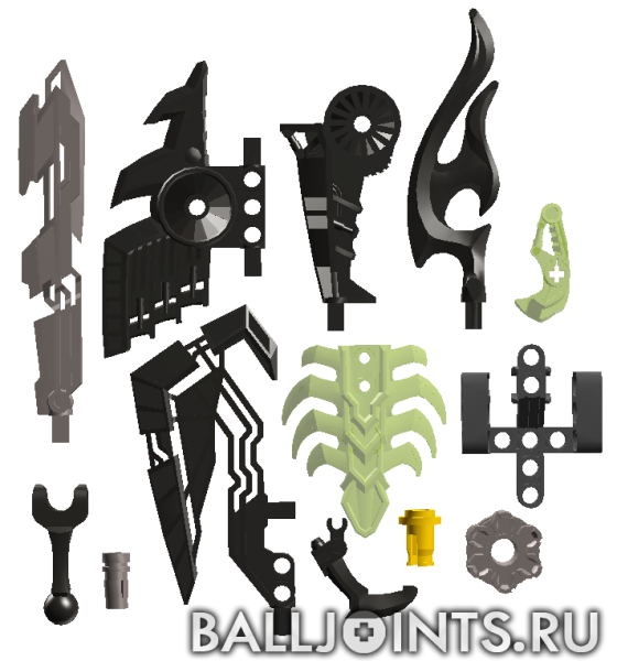 LEGO Bionicle оружие