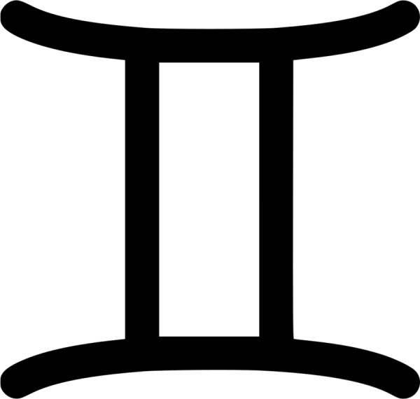 Близнецы знак зодиака символ