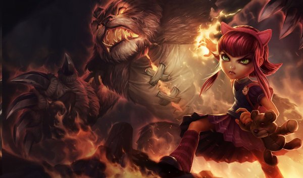 League of Legends Энни арт
