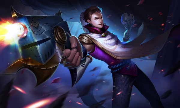 Джин League of Legends Art