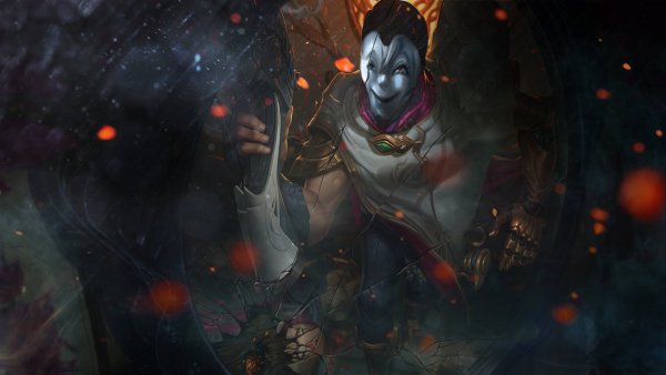 League of Legends Джин арт