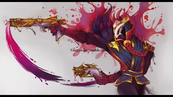 League of Legends Джин Кровавая Луна