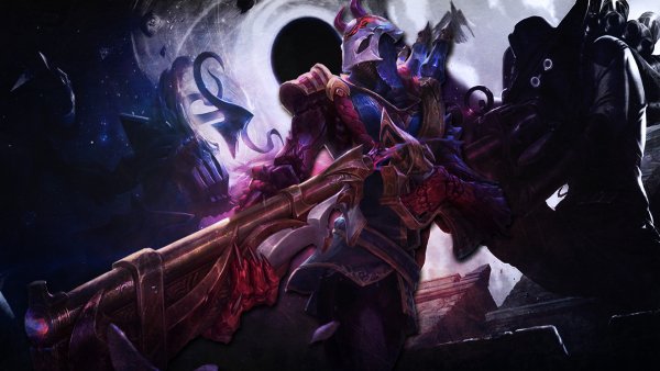 League of Legends Джин арт