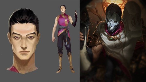 League of Legends Джин без маски