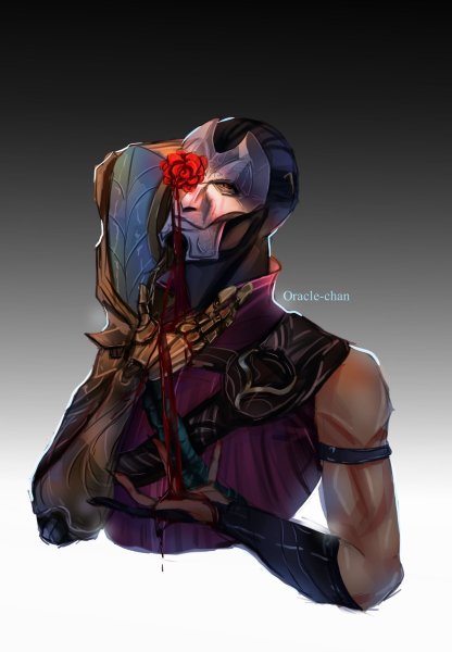 Джин League of Legends Art