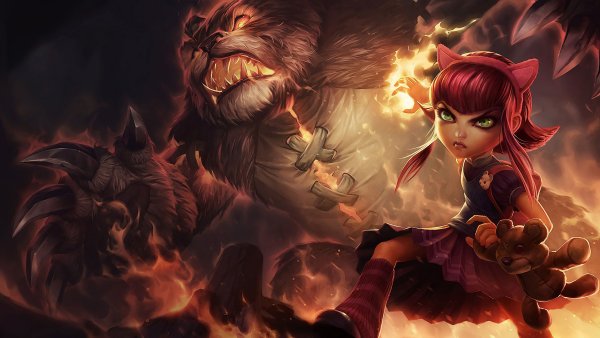 League of Legends Энни арт