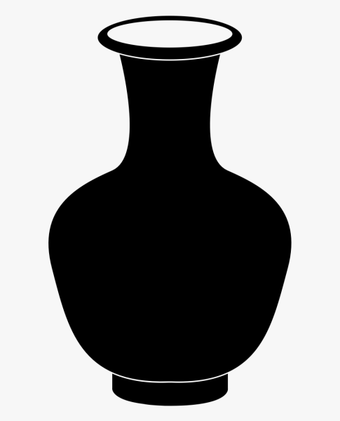 Силуэт вазы