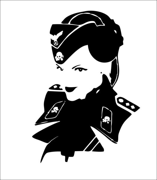 Трафарет военный