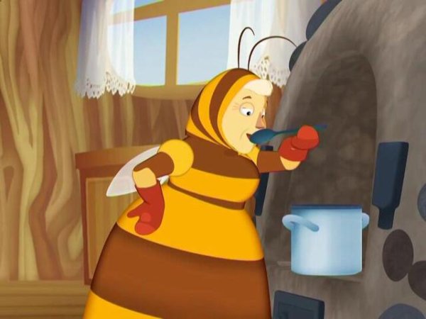 Герои мультфильма Лунтик баба Капа