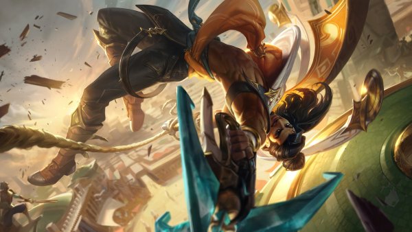 Акшан League of Legends арт