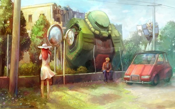 Арты гигантских машин