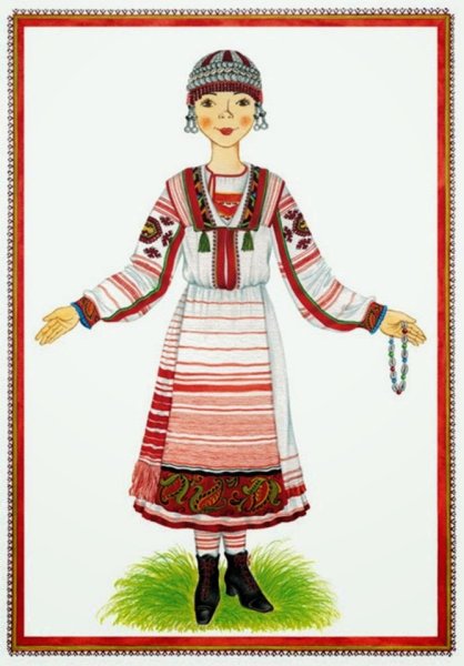 Удмуртские костюмы для детей