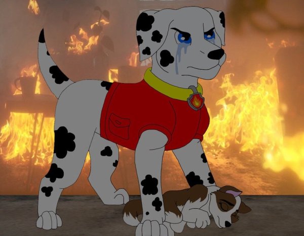 Маршал Paw Patrol Art