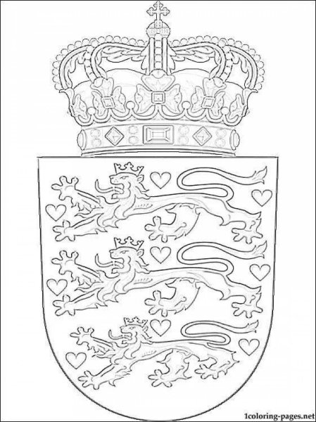 Герб Дании