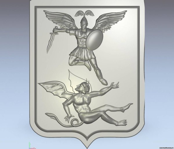 Архангел Михаил герб Архангельска