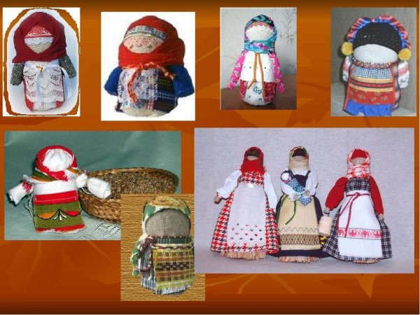 Народная тряпичная кукла детские работы