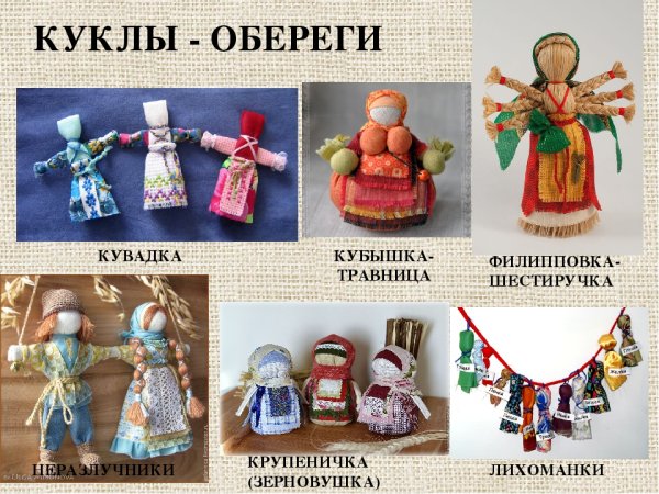 Куклы обереги названия