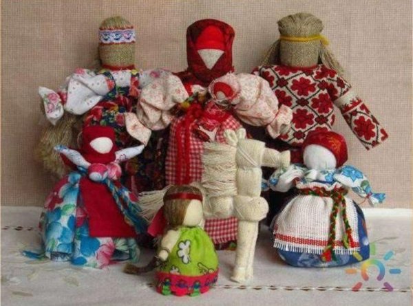 Тряпичная кукла в старину