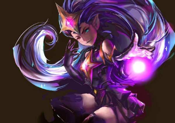 League of Legends Зои арт