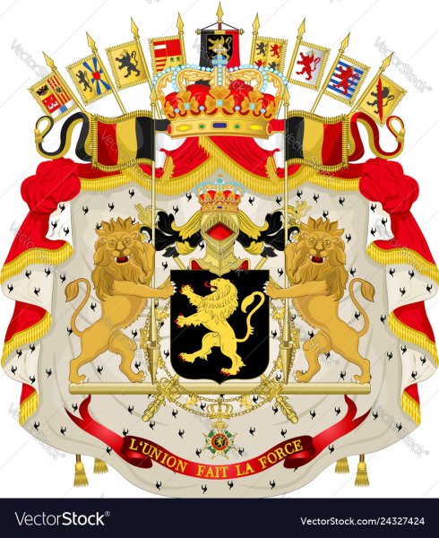 Королевство Бельгия герб