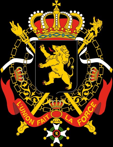 Королевство Бельгия герб