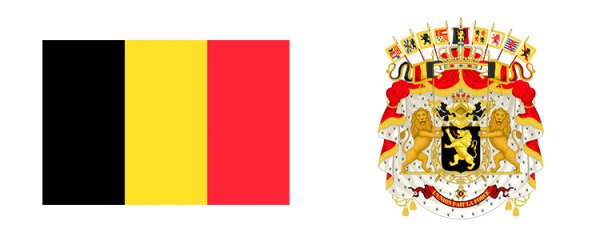 Бельгия флаг и герб