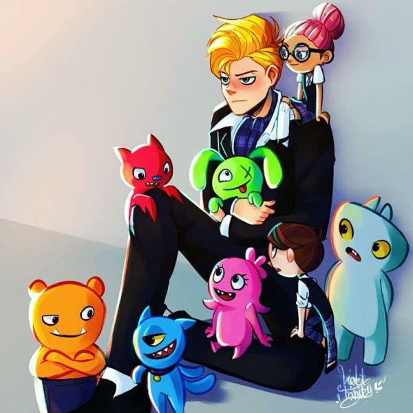 Лу и Мэнди Uglydolls