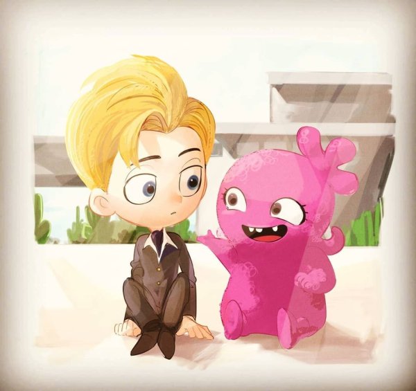 Uglydolls Lou and Moxy