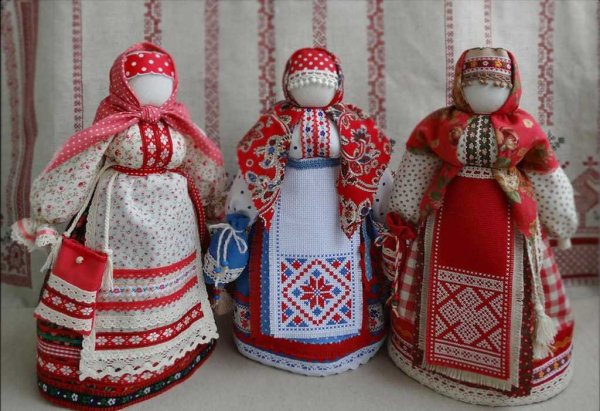 Традиционная народная тряпичная кукла