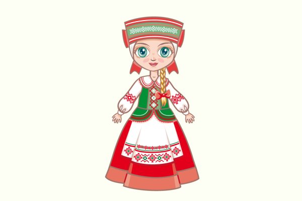 Белорусочка в национальном костюме