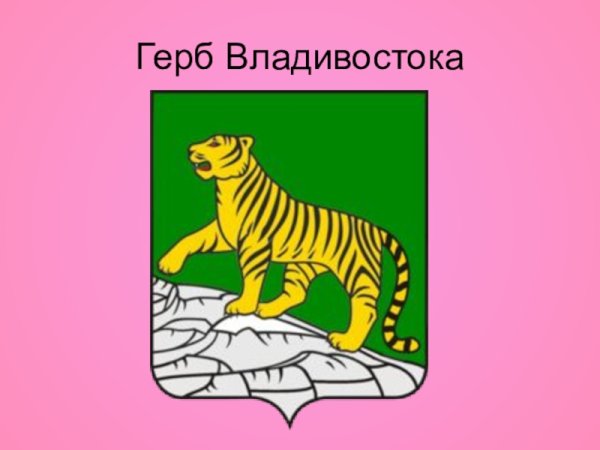 Гербы городов Приморского края и Владивостока