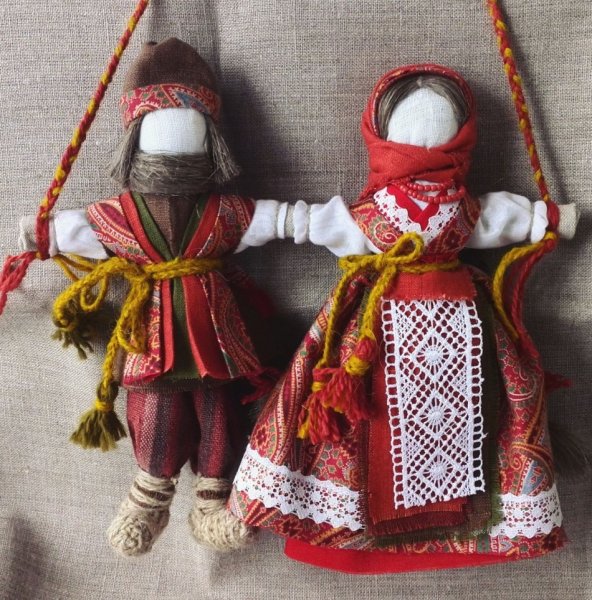 Неразлучники куклы обереги