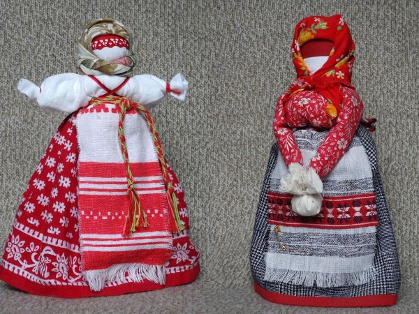 Мотанки куклы Столбушка