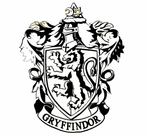 Гарри Поттер эмблема Гриффиндора
