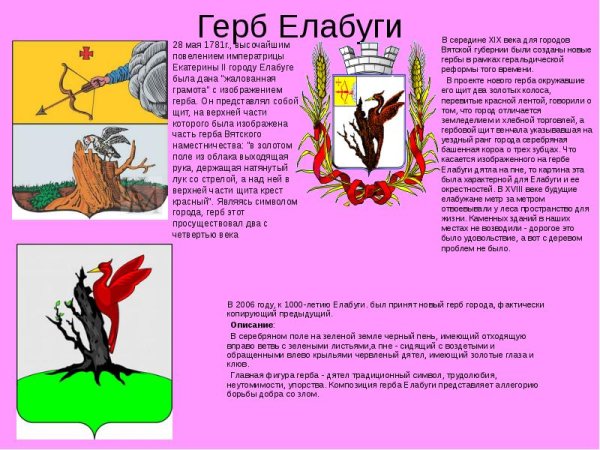 Герб Елабуги Татарстан