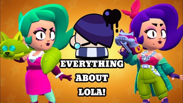 Лола арт Brawl Stars